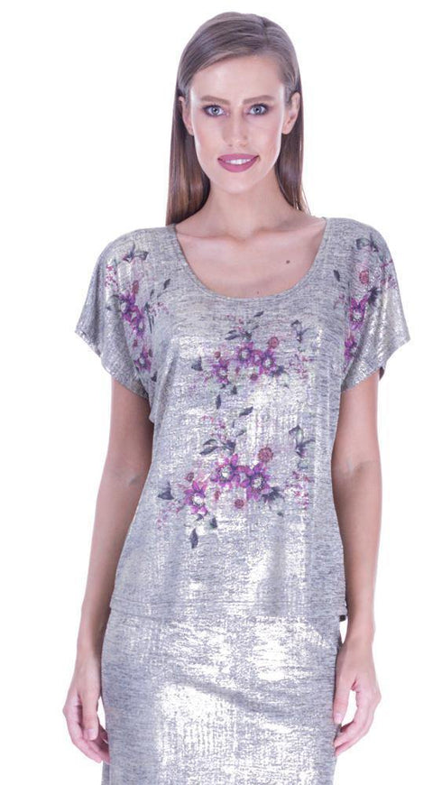 Bluza tricot pictata manual  Liza Panait Liza Panait Online Boutique